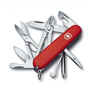 Victorinox - нож сладной DeLux Tinker  91 мм 17 функций красный - 1
