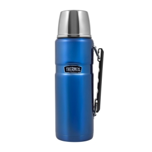 Thermos - термос для напитков SK 2010 BL 1,2 л нержавеющая сталь синий - 1
