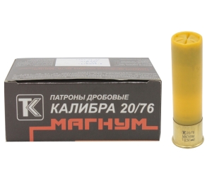 Патрон 20х76 дробь 7 Магнум Техкрим - 1