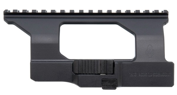 Кронштейн боковой SAG быстросъемный Picatinny-ACOG для АК-Сайга, стальная защелка и зуб, алюминий-1