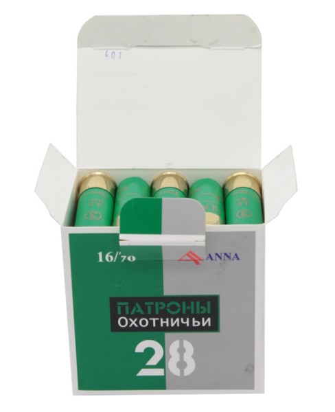 патрон 16х70 дробь 3 навеска 28 г ANNA - 3