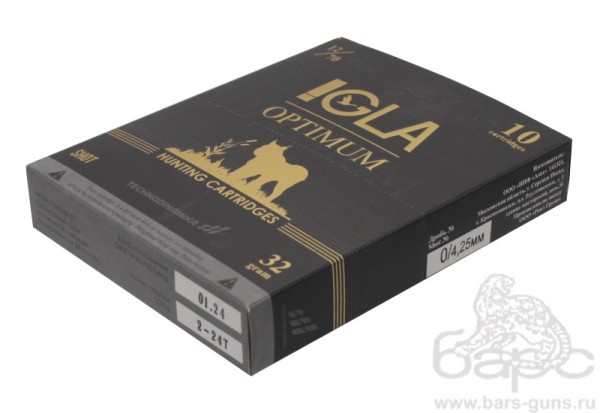 Патрон 12х70 дробь 0 Igla Optimum Технодинамика - 2