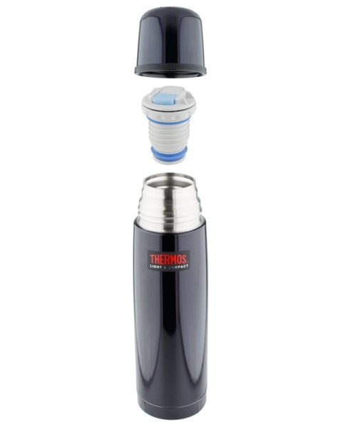 Thermos - термос для напитков FBB-750MB 0,75 л нержавеющая сталь синий - 2
